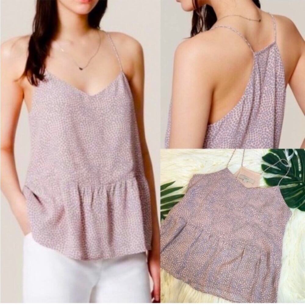 Loft Peplum Hem Blouse